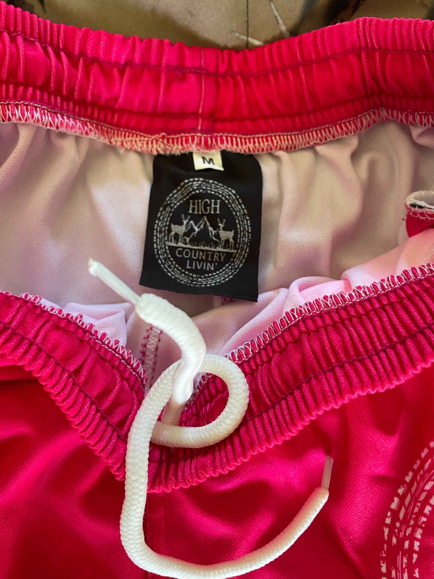 Winchester Pink Footy Shorts