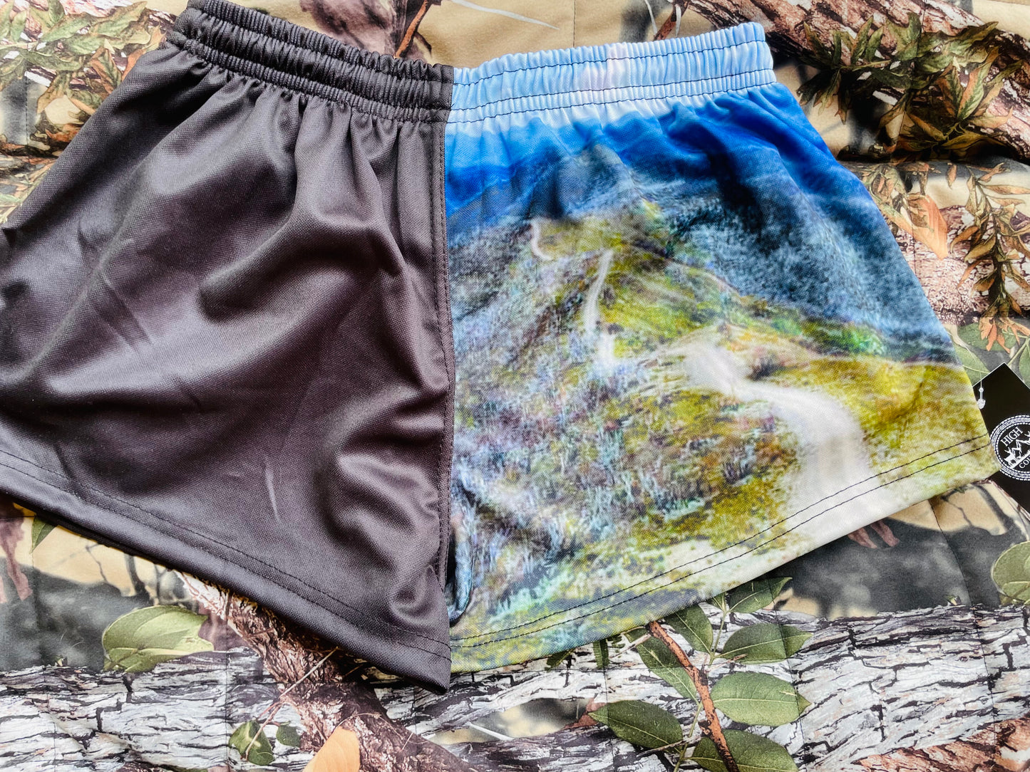 Blue Rag Range Footy Shorts