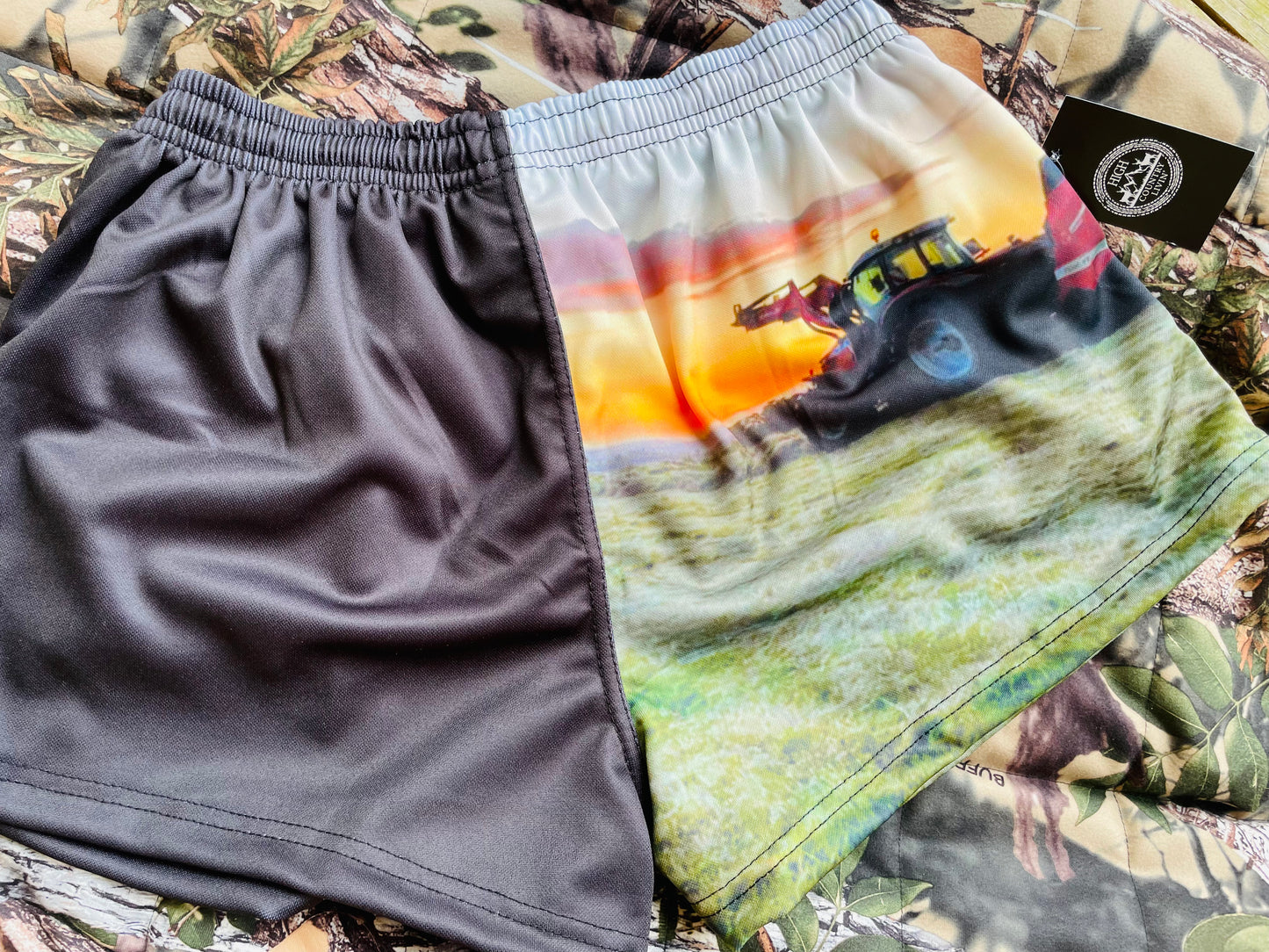 Hay Season Footy Shorts